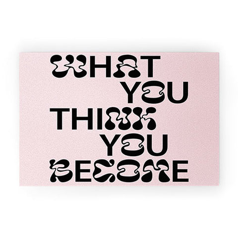 Tiger Spirit What You Think You Become Welcome Mat