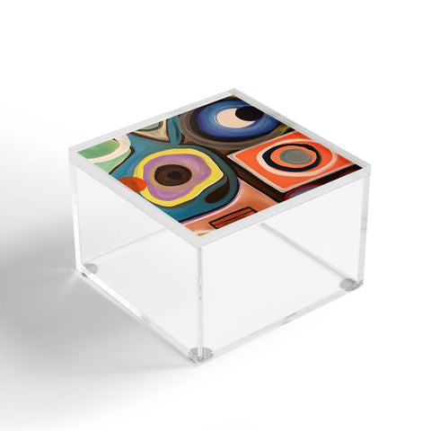 Tina Salazar Abstract Painting I Acrylic Box