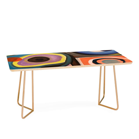 Tina Salazar Abstract Painting I Coffee Table