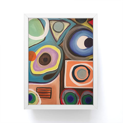 Tina Salazar Abstract Painting I Framed Mini Art Print