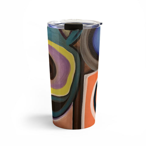 Tina Salazar Abstract Painting I Travel Mug