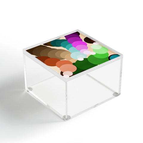 Tina Salazar Circles of Colors Acrylic Box