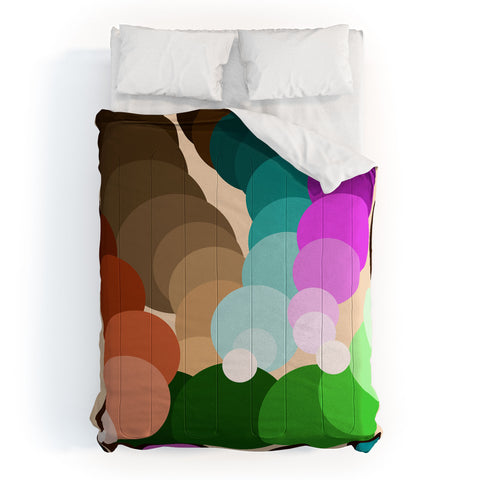 Tina Salazar Circles of Colors Comforter