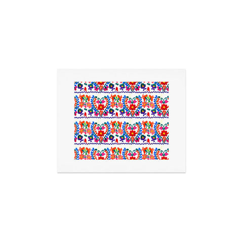 Tina Salazar Mexican Fiesta of Flowers Art Print