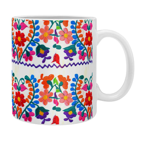 Tina Salazar Mexican Fiesta of Flowers Coffee Mug