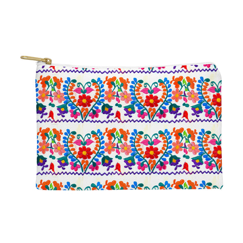 Tina Salazar Mexican Fiesta of Flowers Pouch