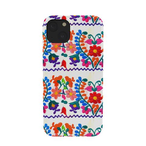 Tina Salazar Mexican Fiesta of Flowers Phone Case