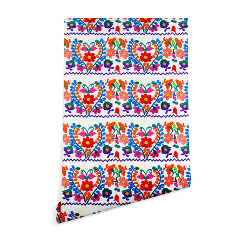 Tina Salazar Mexican Fiesta of Flowers Wallpaper