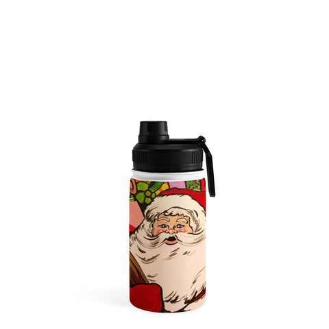 Tina Salazar SANTA CLAUS WITH BOXES Water Bottle