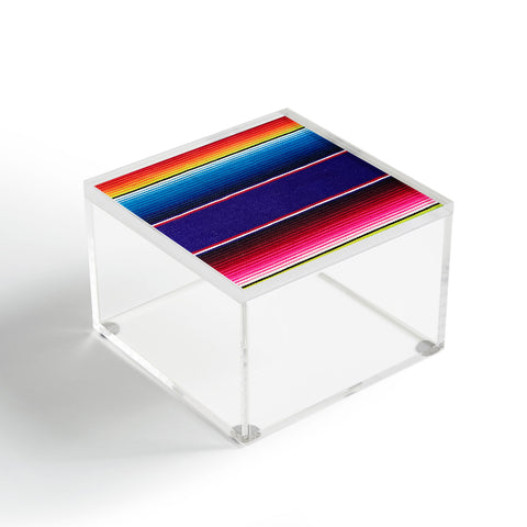Tina Salazar Serape of Mexico Acrylic Box