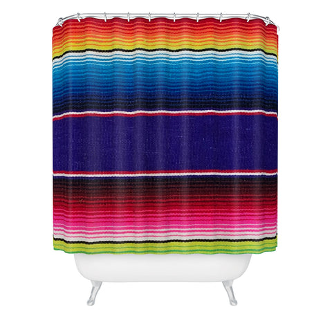 Tina Salazar Serape of Mexico Shower Curtain
