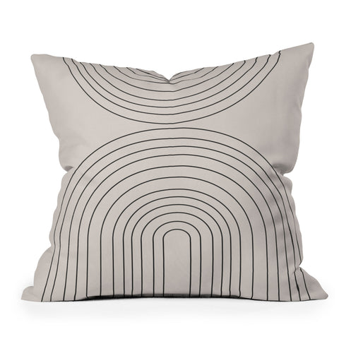 TMSbyNight Arch Outdoor Throw Pillow
