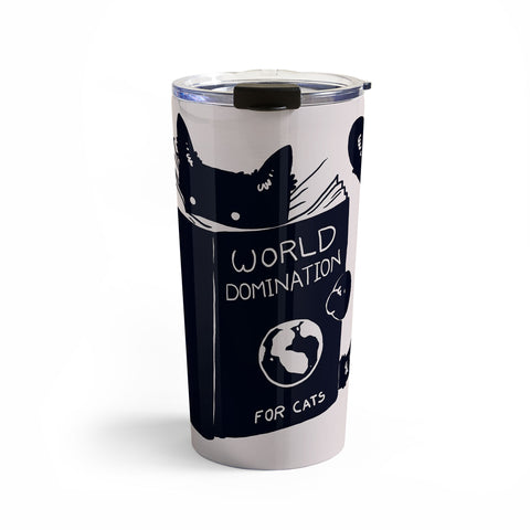 Tobe Fonseca World Domination For Cats Travel Mug