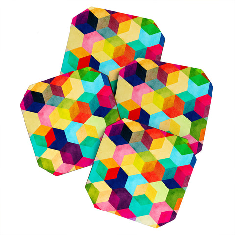 Tracie Andrews Hexa Coaster Set