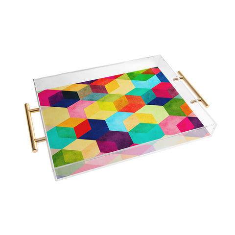 Tracie Andrews Hexa Acrylic Tray