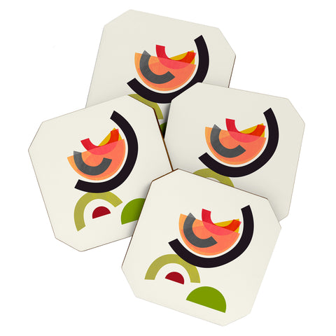 Trevor May Cocktail I Whiskey Sour Coaster Set