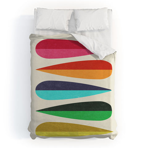 Trevor May Feathers I Duvet Cover