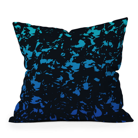 Triangle Footprint 1florec3 Outdoor Throw Pillow