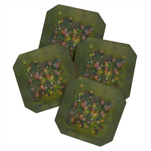 Triangle Footprint before it leaves Coaster Set