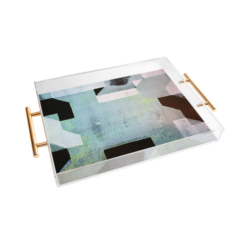 Triangle Footprint Ca6 Acrylic Tray