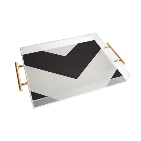 Triangle Footprint cbw2 Acrylic Tray