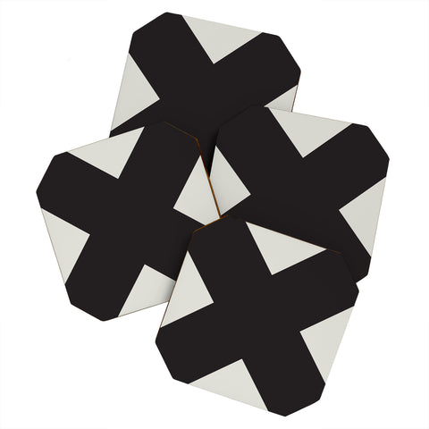 Triangle Footprint cbw3 Coaster Set
