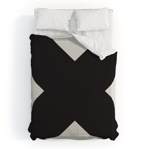 Triangle Footprint cbw3 Duvet Cover