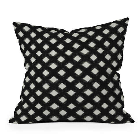 Triangle Footprint cbw3m Outdoor Throw Pillow