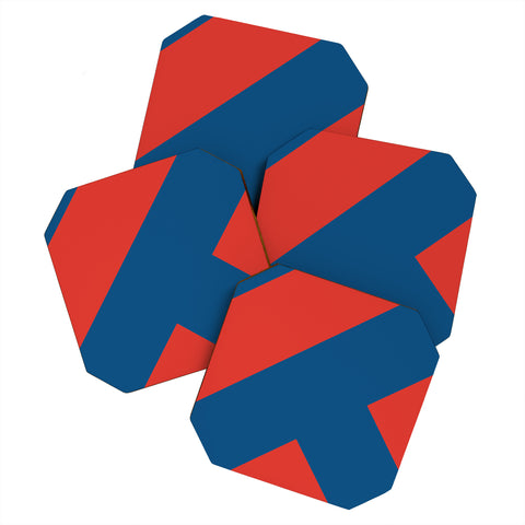 Triangle Footprint cc2 Coaster Set