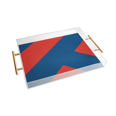 Triangle Footprint cc2 Acrylic Tray