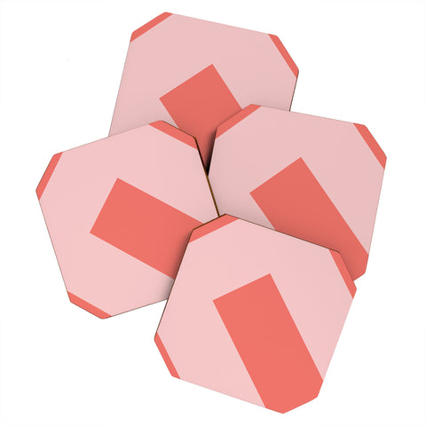 Triangle Footprint cc3 Coaster Set