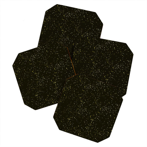 Triangle Footprint Cosmos1 Coaster Set