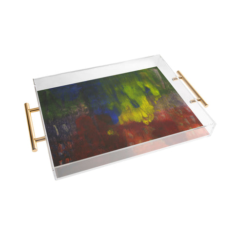 Triangle Footprint right there Acrylic Tray