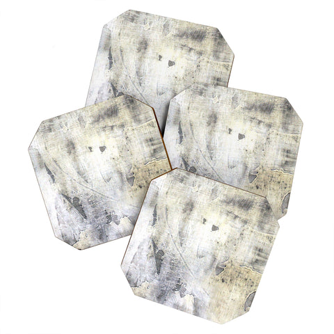 Triangle Footprint ws4c3 Coaster Set