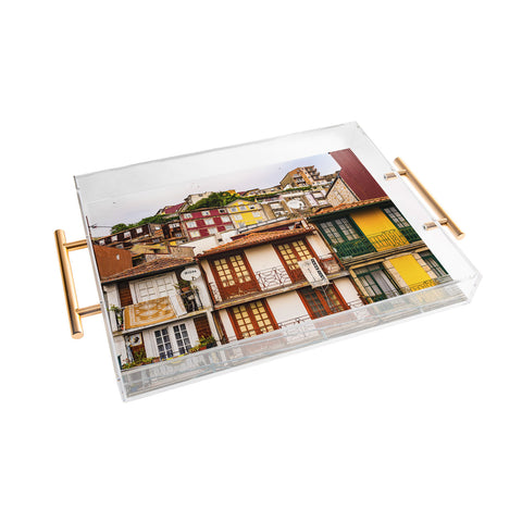 TristanVision Portuguese Neighborhood Acrylic Tray