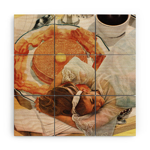 Tyler Varsell Breakfast I Wood Wall Mural