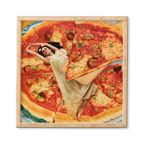 Tyler Varsell Even Bad Pizza is Good Pizza Framed Wall Art