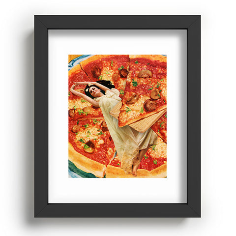 Tyler Varsell Even Bad Pizza is Good Pizza Recessed Framing Rectangle