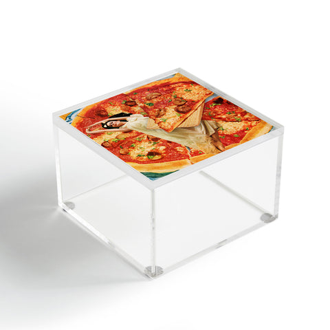 Tyler Varsell Even Bad Pizza is Good Pizza Acrylic Box