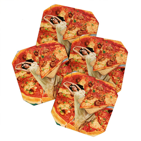 Tyler Varsell Even Bad Pizza is Good Pizza Coaster Set