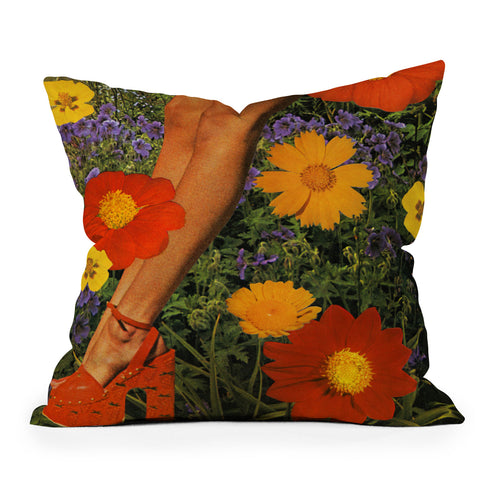 Tyler Varsell Flower Power III Throw Pillow