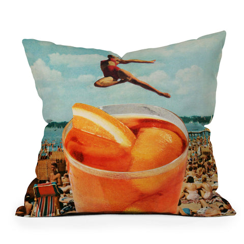 Tyler Varsell Flying High Outdoor Throw Pillow