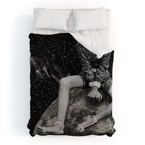 Tyler Varsell Full Moon Duvet Cover