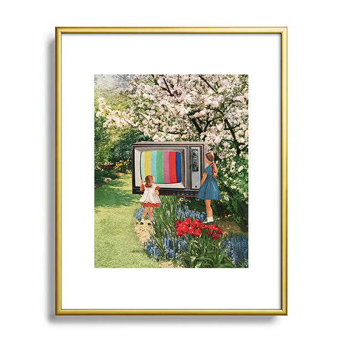 Tyler Varsell Kids These Days II Metal Framed Art Print