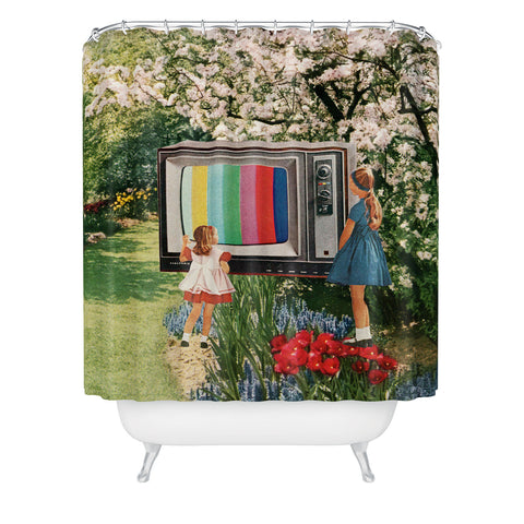 Tyler Varsell Kids These Days II Shower Curtain