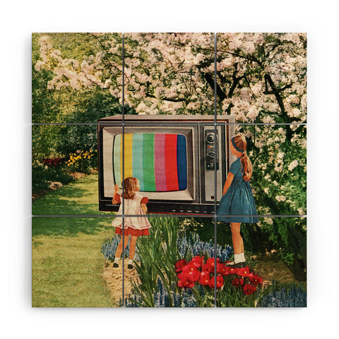 Tyler Varsell Kids These Days II Wood Wall Mural