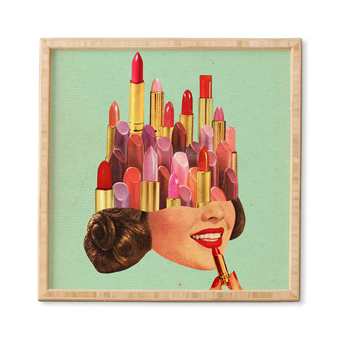 Tyler Varsell Lipstick Mint Framed Wall Art