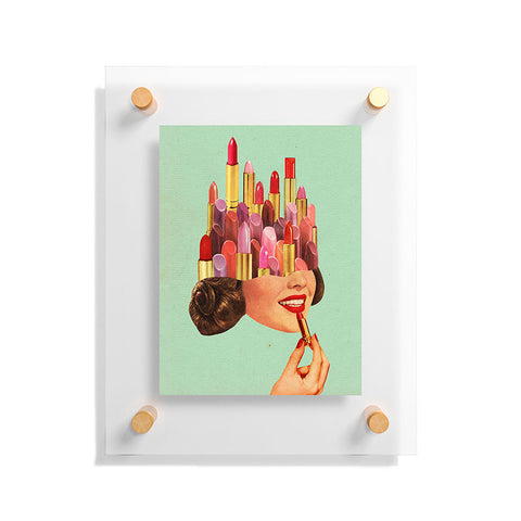 Tyler Varsell Lipstick Mint Floating Acrylic Print