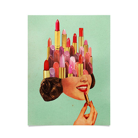 Tyler Varsell Lipstick Mint Poster