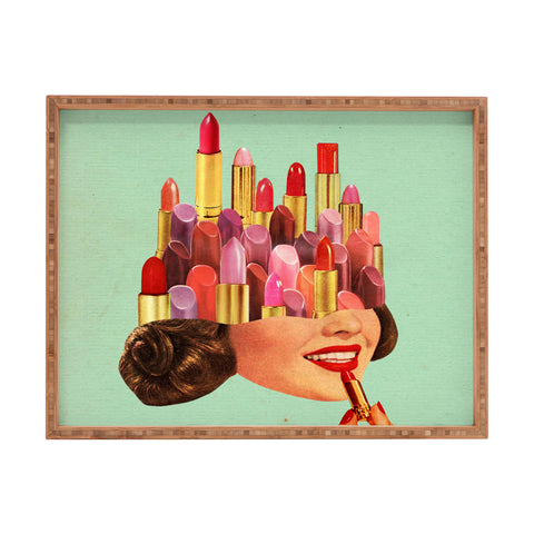 Tyler Varsell Lipstick Mint Rectangular Tray